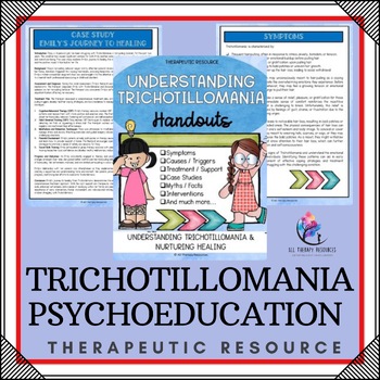 Trichotillomania Support Resource - Pulling Hair Out - Therapy / Counseling