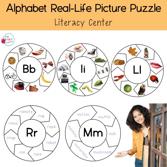 Alphabet Letter Fluency | Picture Puzzle Center