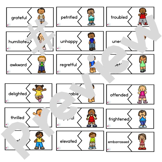 Identify the Emotion : Match the emotion to the picture