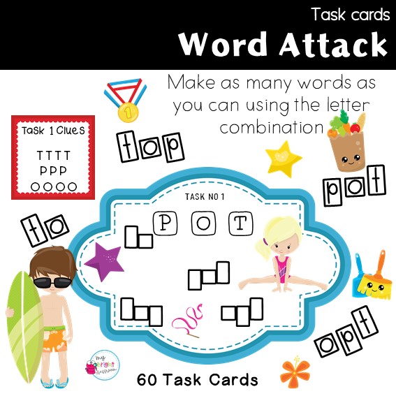 Word Attack Skills | Make the Words