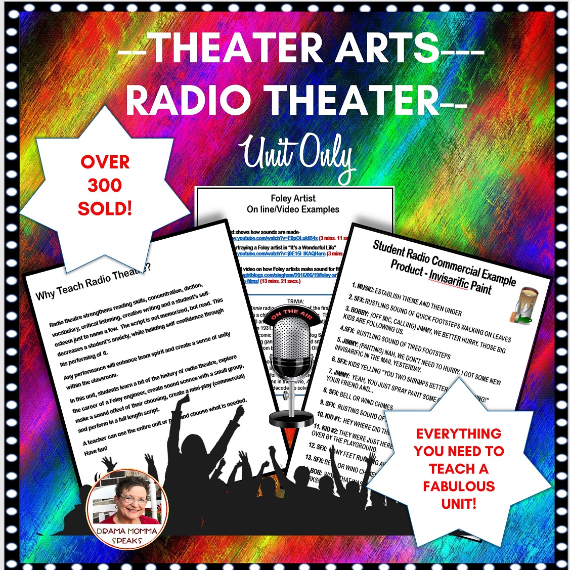 Radio Theater Unit for Middle Grades