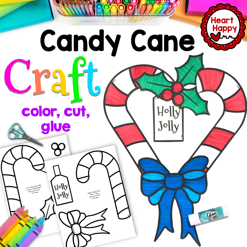 Candy Cane Printables - Candy Cane Cover Page 