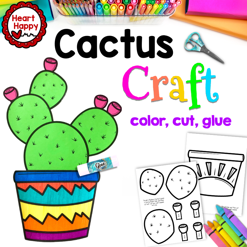 Cactus Craft | Texas State Symbols | Desert Craft