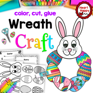 Easter Wreath Craft & Acrostic Poem Templates - Made By Teachers