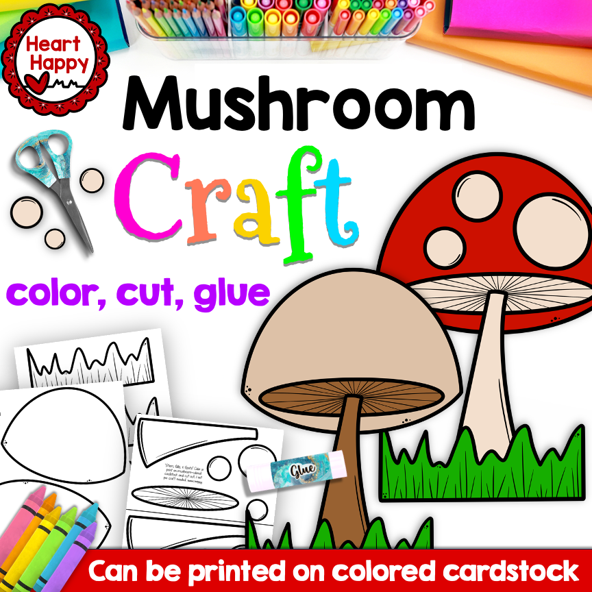 Mushroom Craft | Utah State symbols