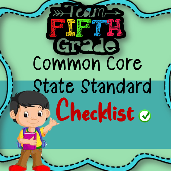 5th Grade CCSS Checklist: Help Your Child Succeed in School!