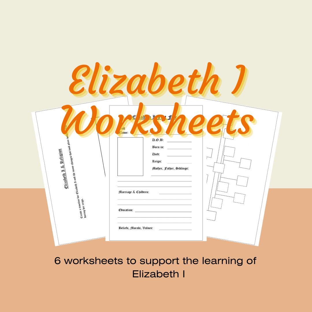 History Elizabeth I Worksheets