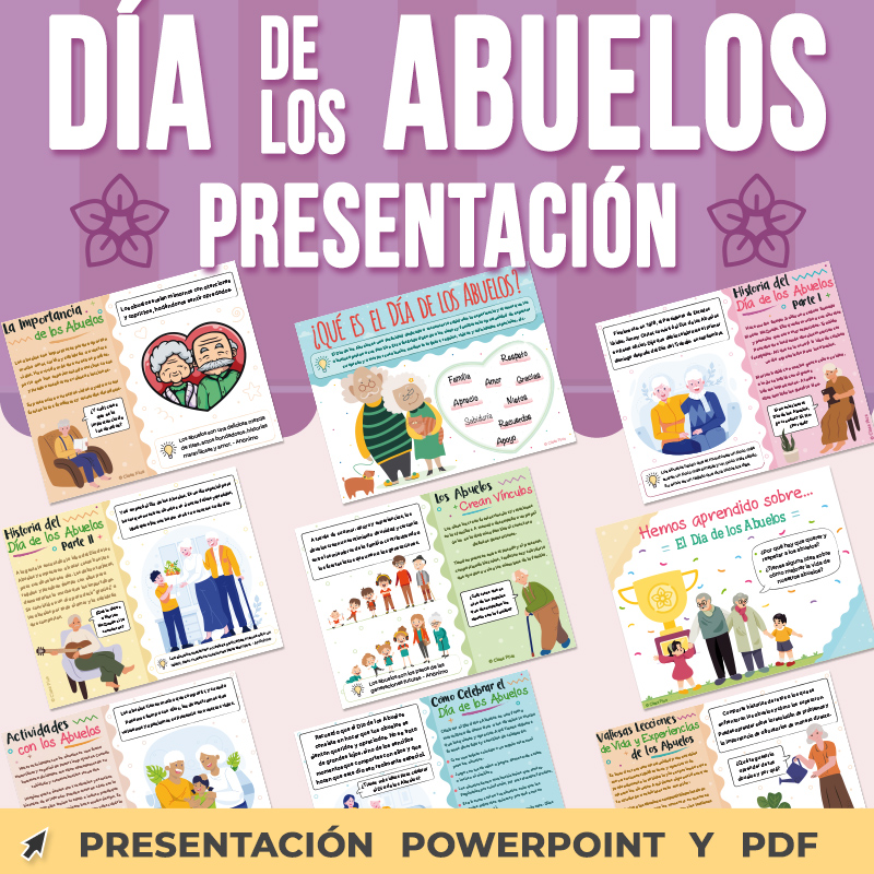 Día de los Abuelos Presentación PowerPoint