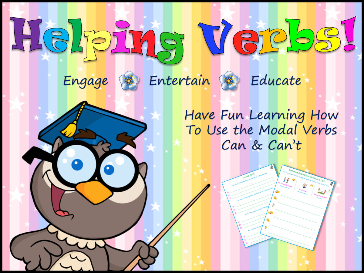 Can & Can't: Fun & Interactive PPT & Worksheets!
