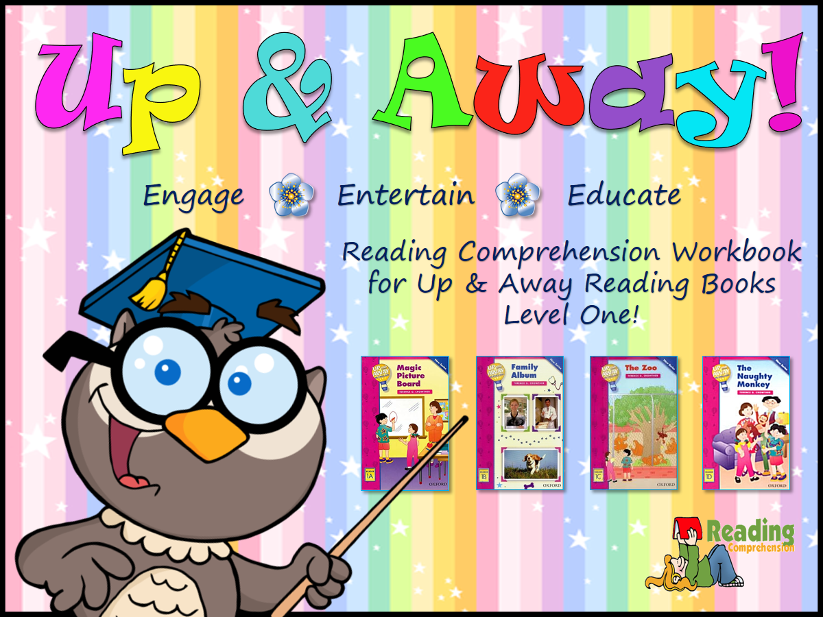 Reading Comprehension Workbook for Up & Away Readers Level 1