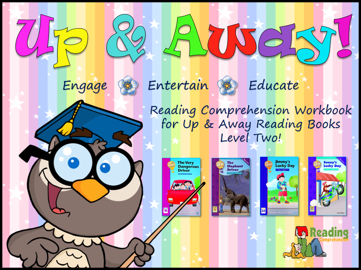 Reading Comprehension Workbook for Up & Away Readers Level 2