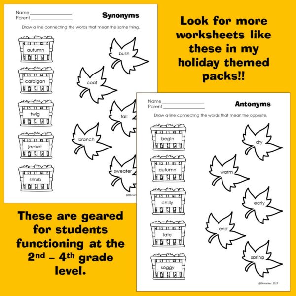 Fall Another Term Fall Speech Therapy Synonyms, Antonyms, Multiple Meanings,Following ...