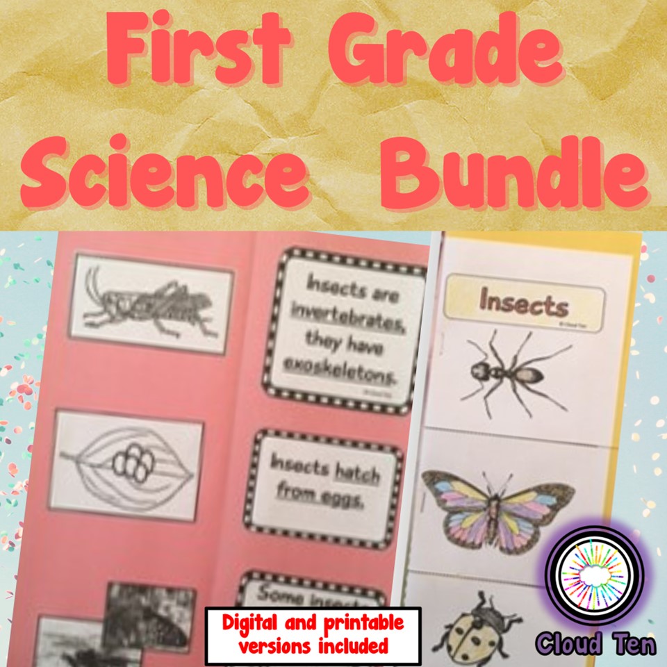 First Grade Science Bundle