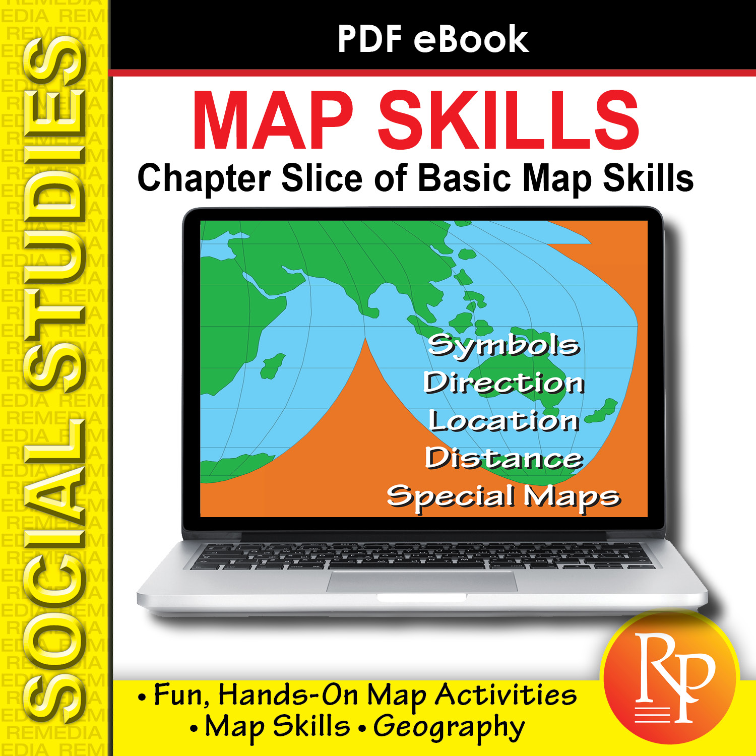 MAP SKILLS: Compass, Map Symbols, and Legends - Activities