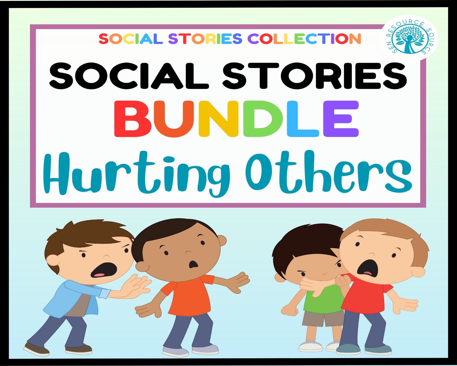 Hurting Others Social Story Bundle