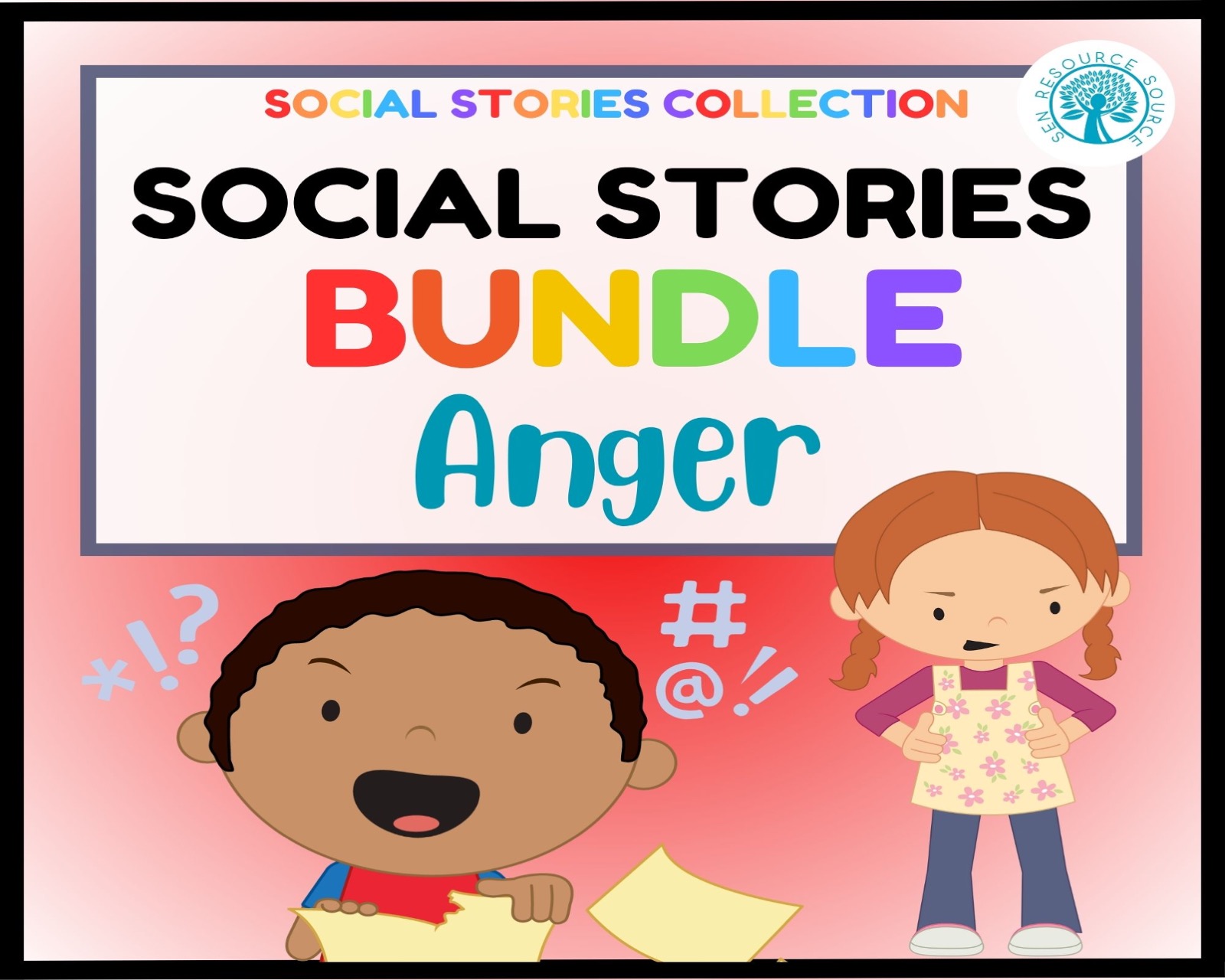 Anger Social Story Bundle