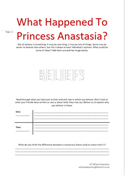 Princess Anastasia - Conspiracy Theories