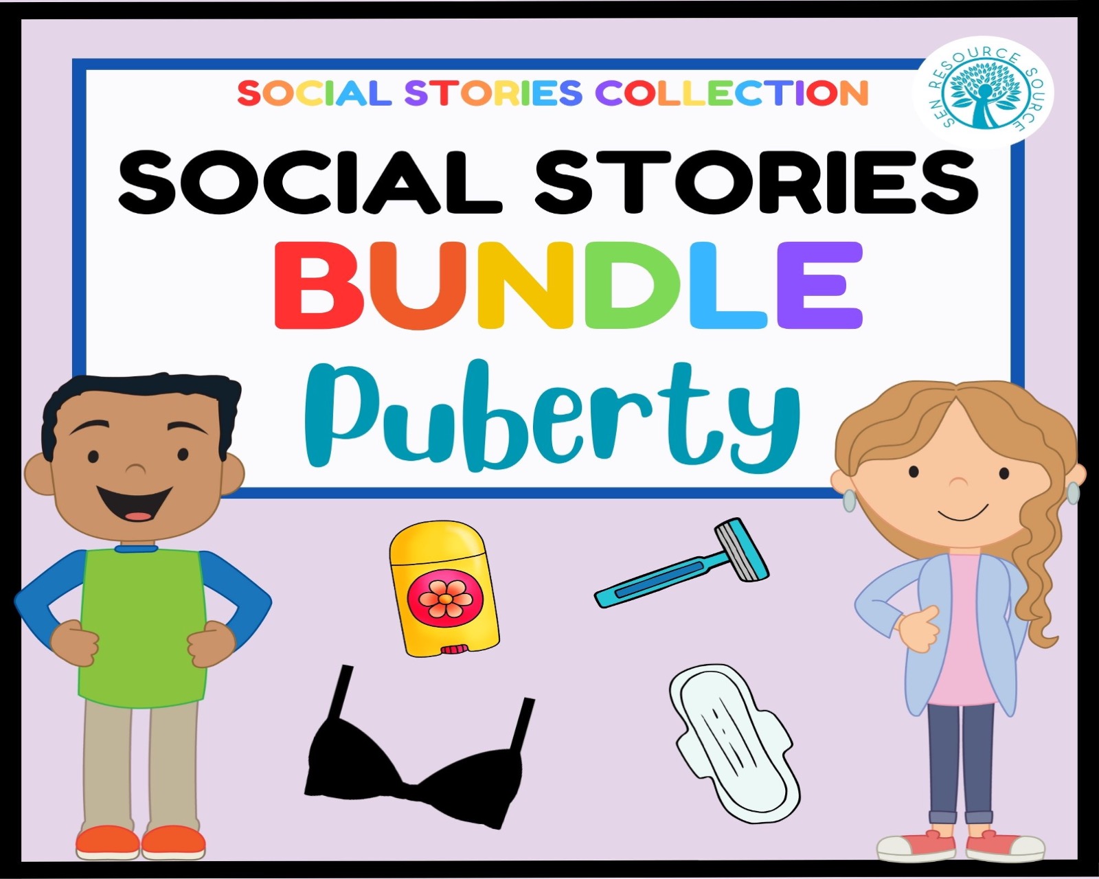 Puberty Social Stories Bundle