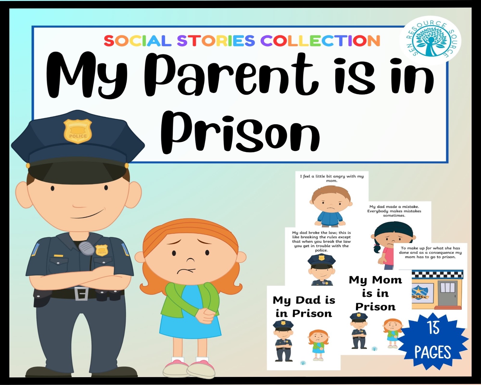 My Parent is in Prison Social Story