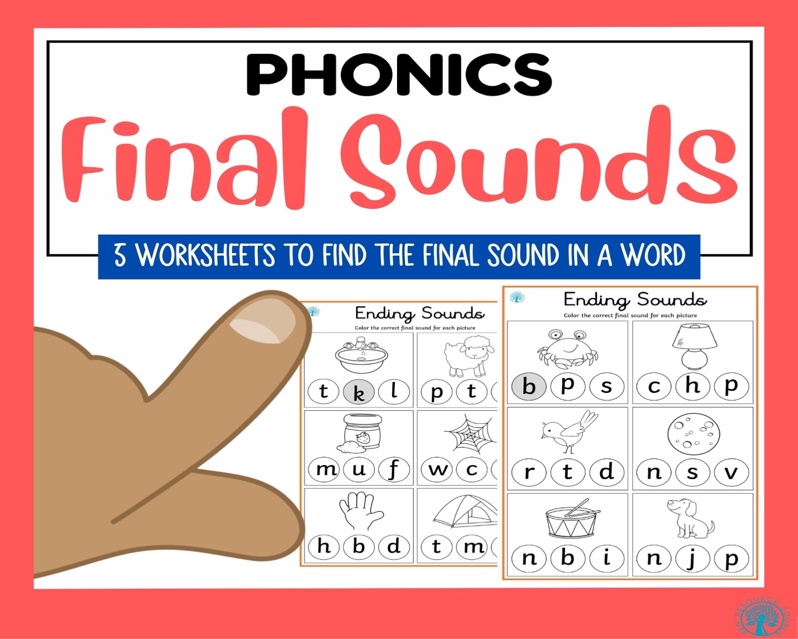 Writing Final Sounds in a Word