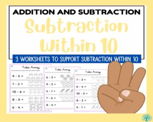 Subtraction within 10