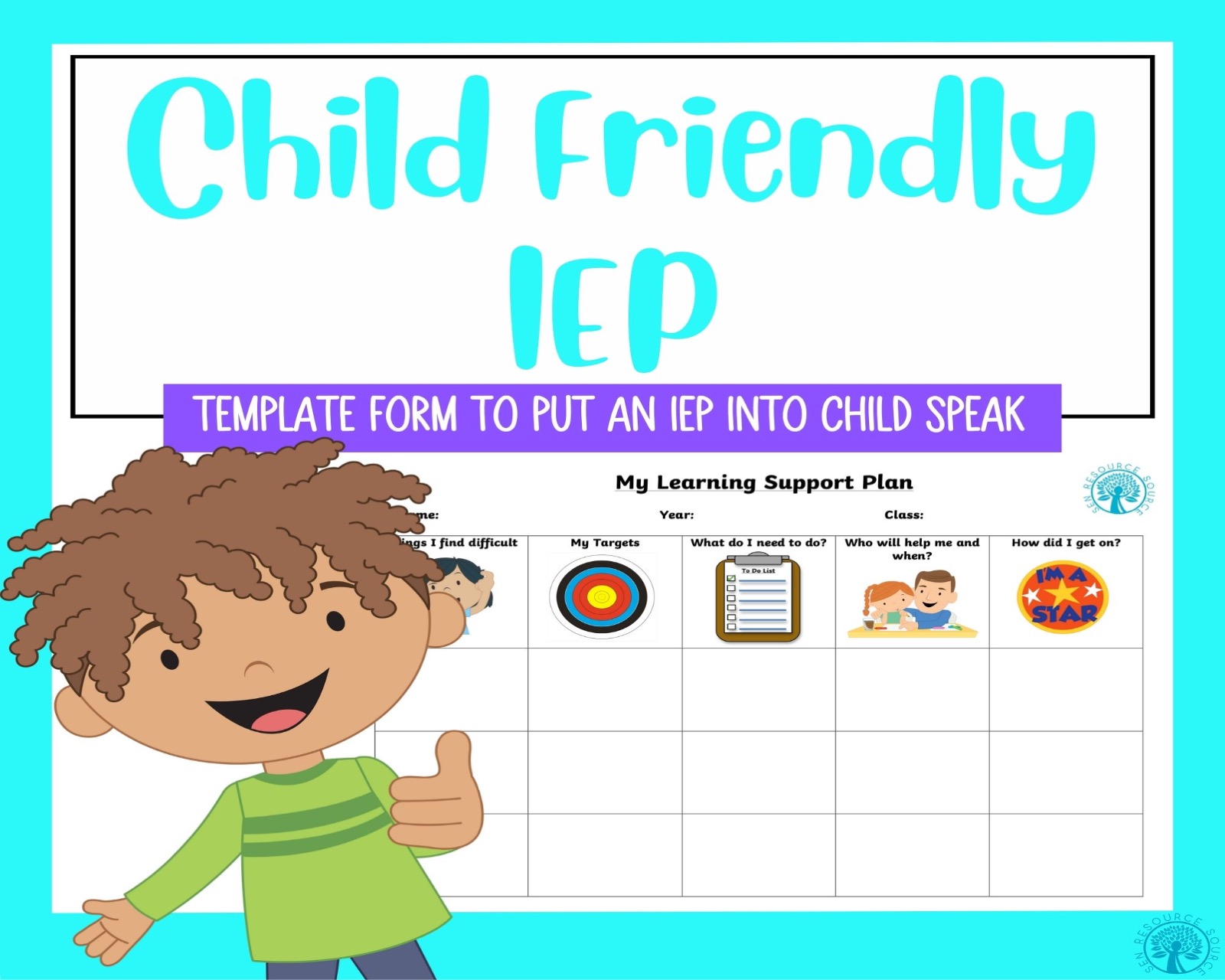 Child Friendly IEP
