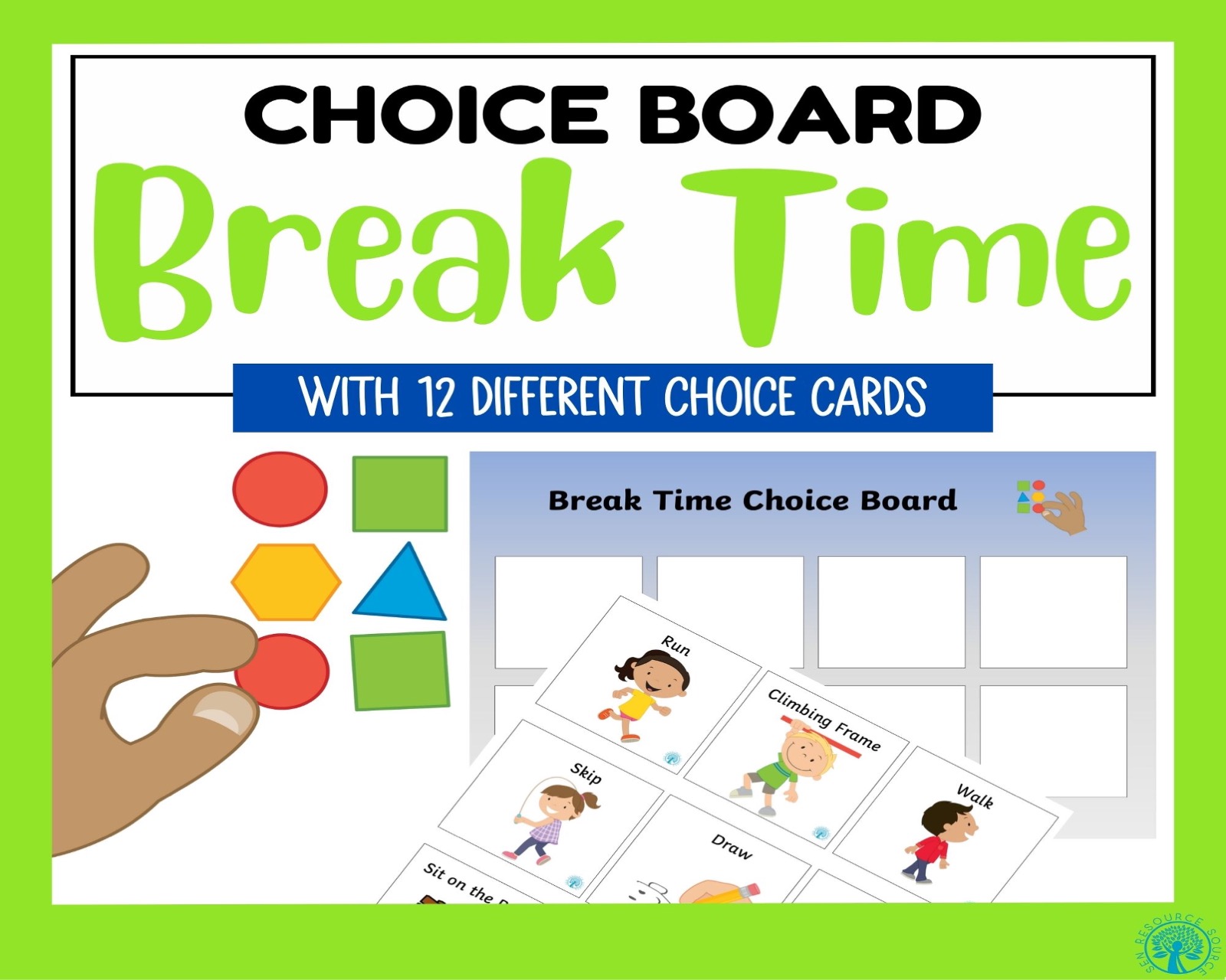 Break Time Choice Board
