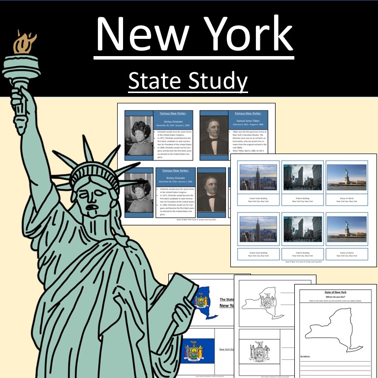 New York State Study Bundle Kindergarten