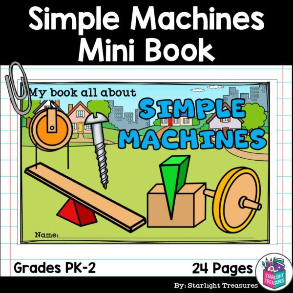 Simple Machines Mini Book for Early Readers: Physical Science, Simple ...