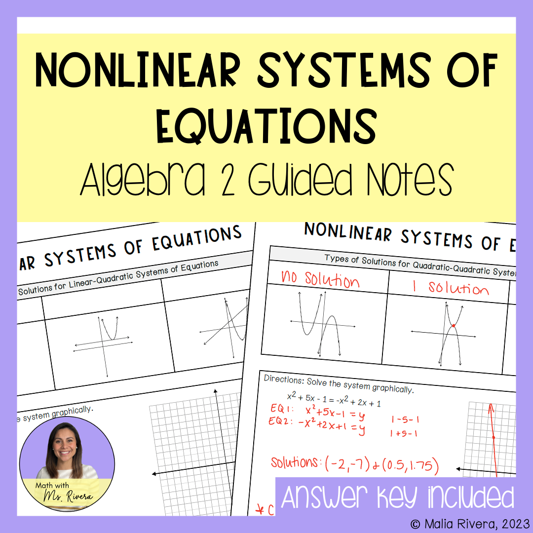 Classifying Polynomials Guided Notes for Algebra 2 | Made By Teachers