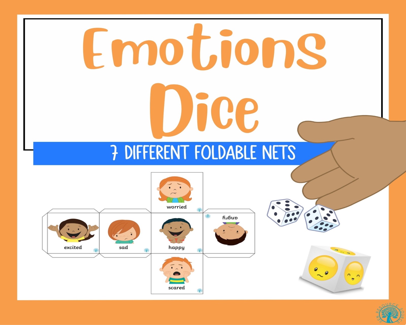 Emotions Dice