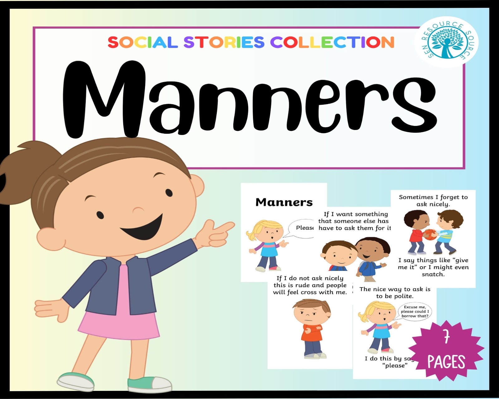 Manners Social Story