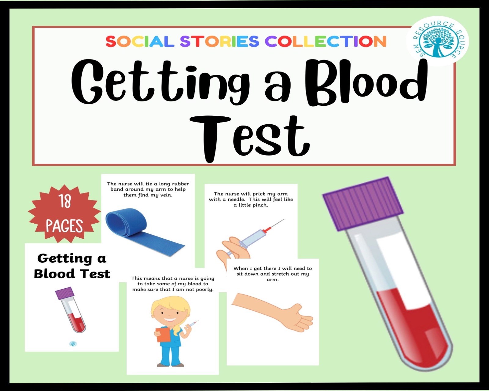 Getting a Blood Test Social Story