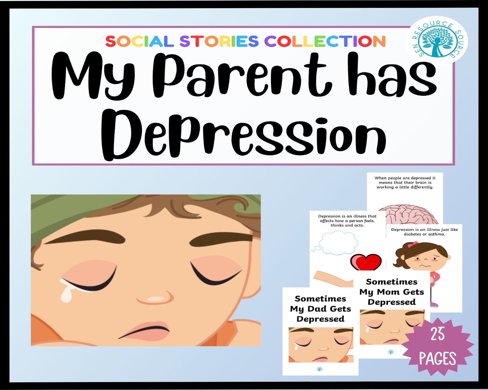 My Parent has Depression Social Story