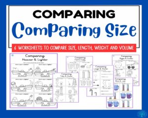 Comparing Size, length, weight and volume