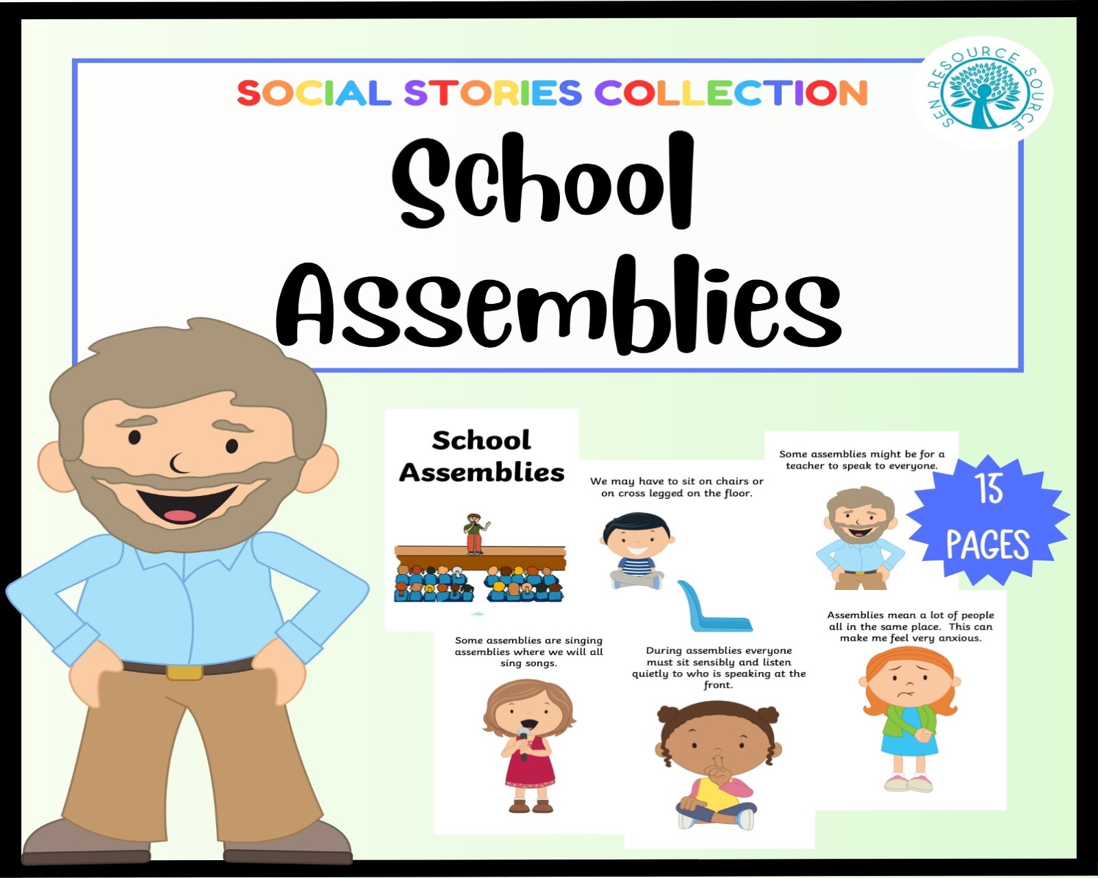 School Assemblies Social Story