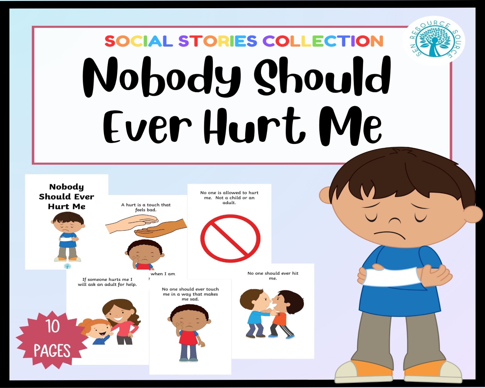 Nobody Should Ever Hurt Me Social Story