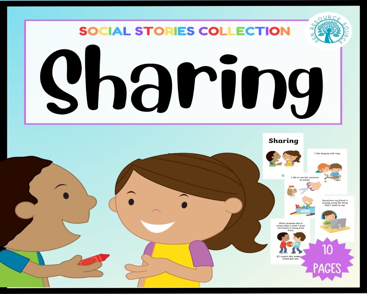 Sharing Social Story - Made By Teachers