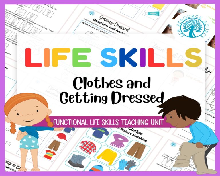 Functional Life Skills - Clothes and Getting Dressed | Made By Teachers