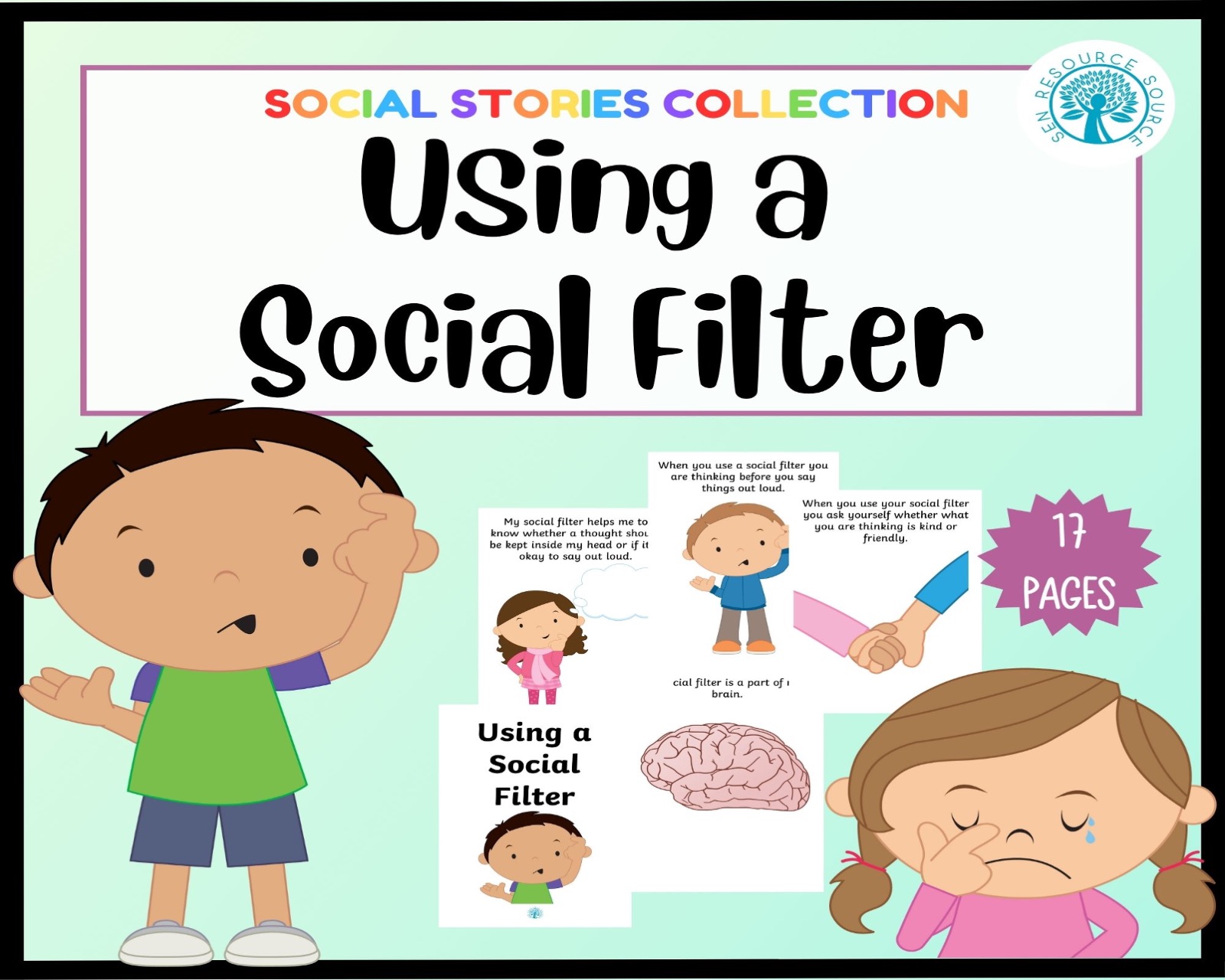 Using a Social Filter Social Story