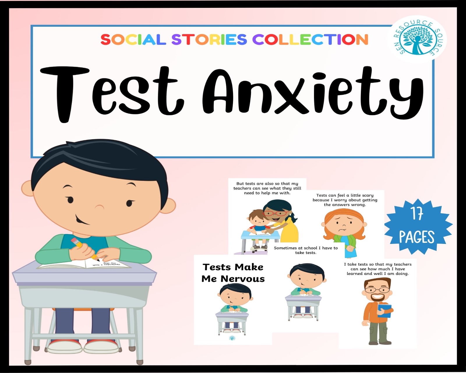 Test Anxiety Social Story