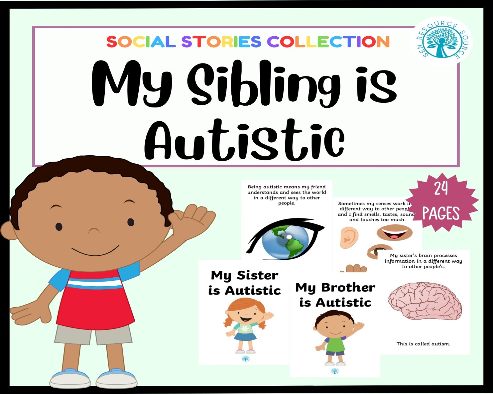 My Sibling is Autistic Social Story