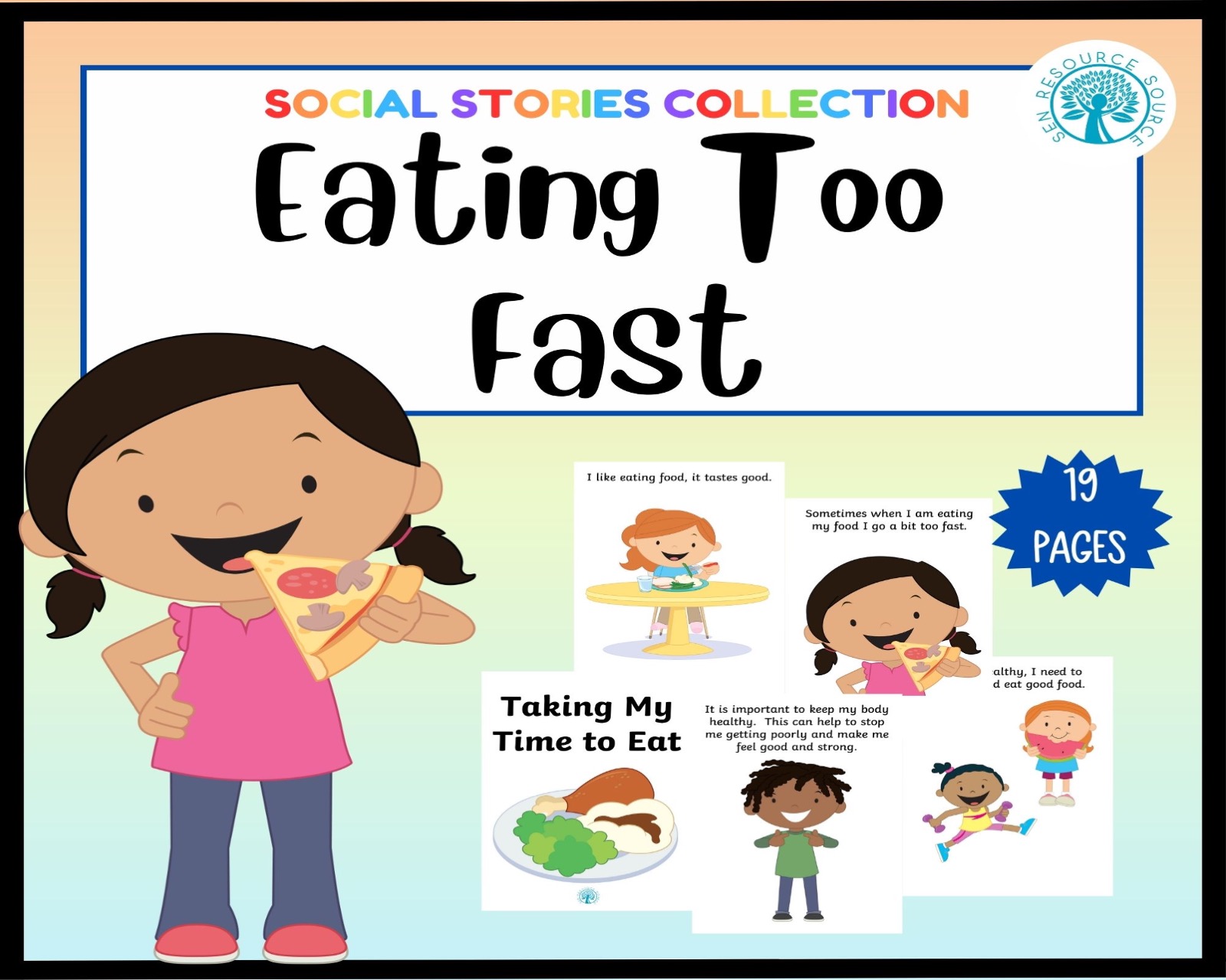 Eating Too Fast Social Story