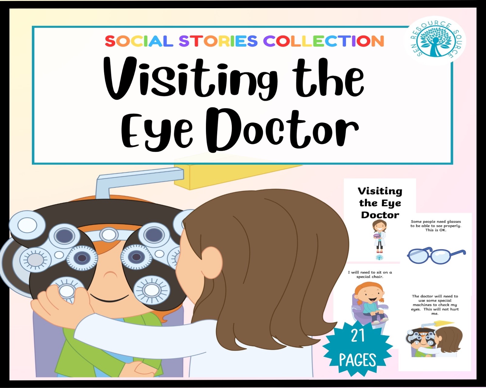 Visiting the Eye Doctor Social Story