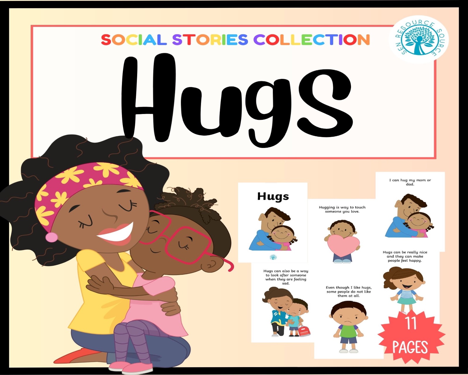 Hugs Social Story