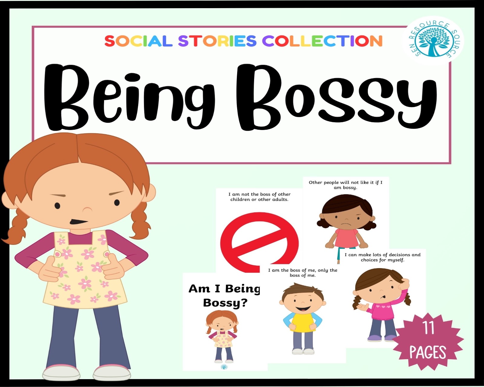 Being Bossy Social Story