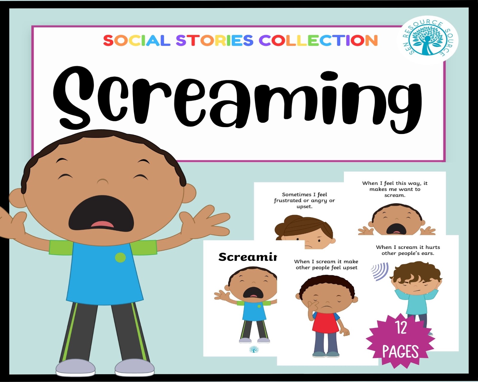 Screaming Social Story