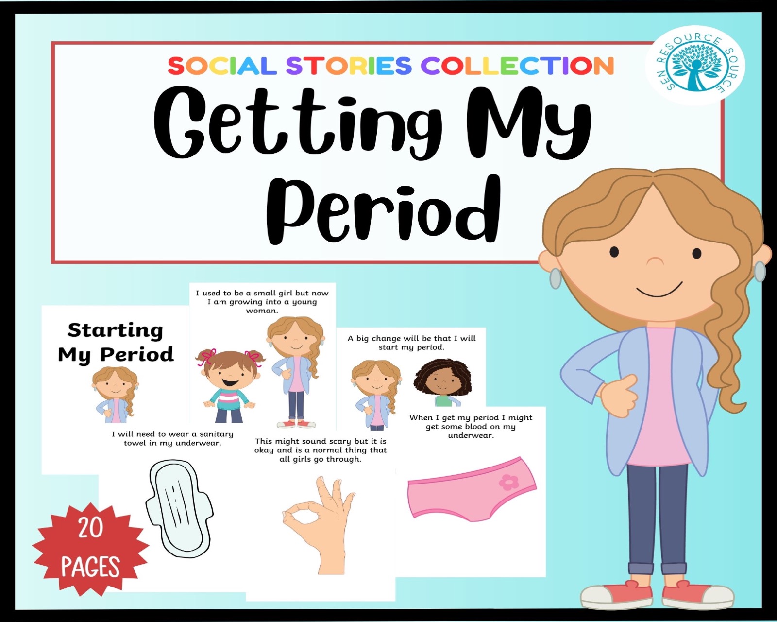 Getting My period Social Story
