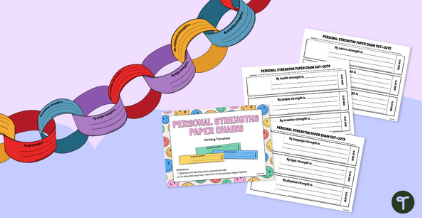 Personal Strengths Paper Chains