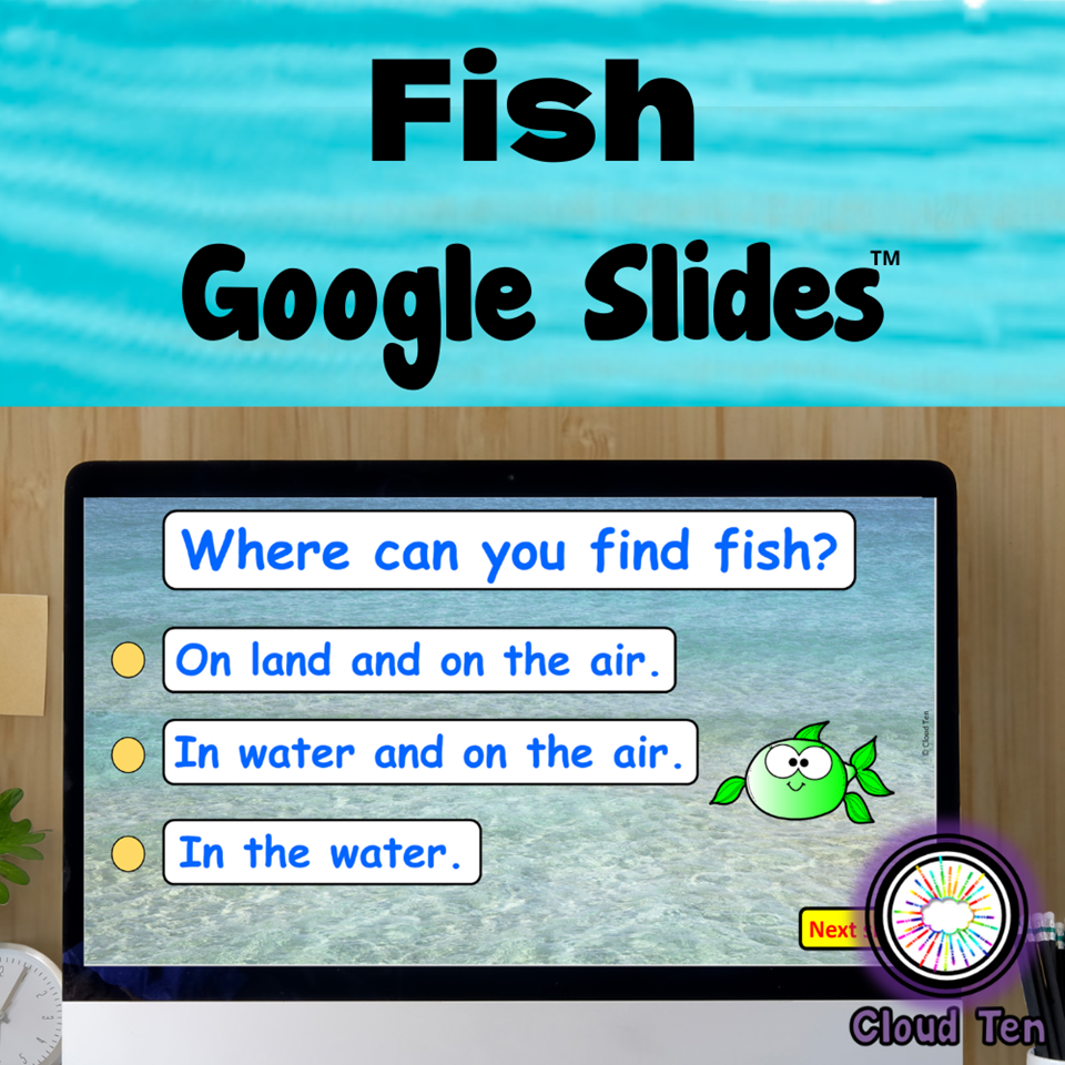 Fish in Google Slides™